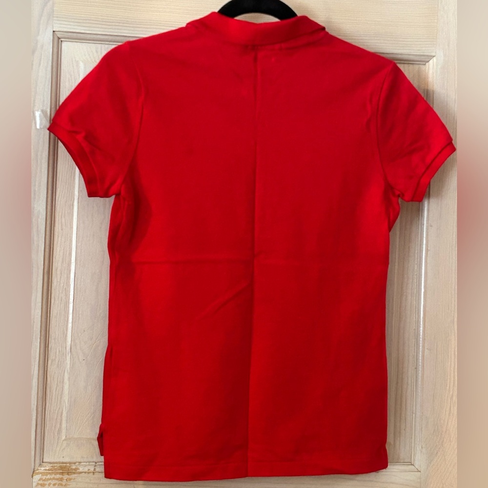 NWT Ralph Lauren POLO Skinny Fit Holiday Tartan in Cruise Red. Women’s M - Picture 2 of 10